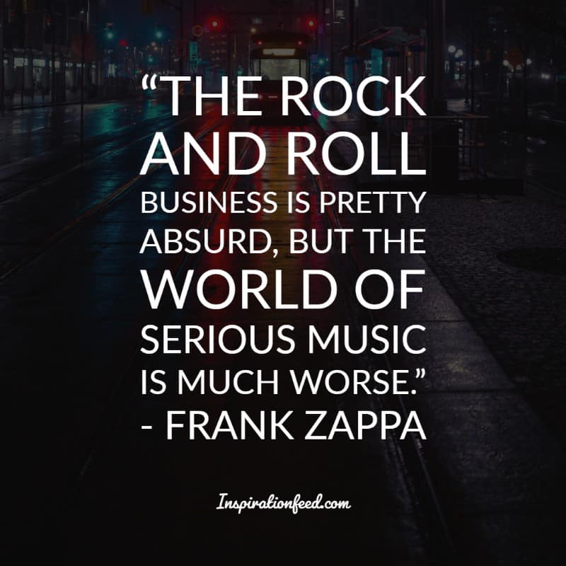 Frank Zappa Quotes