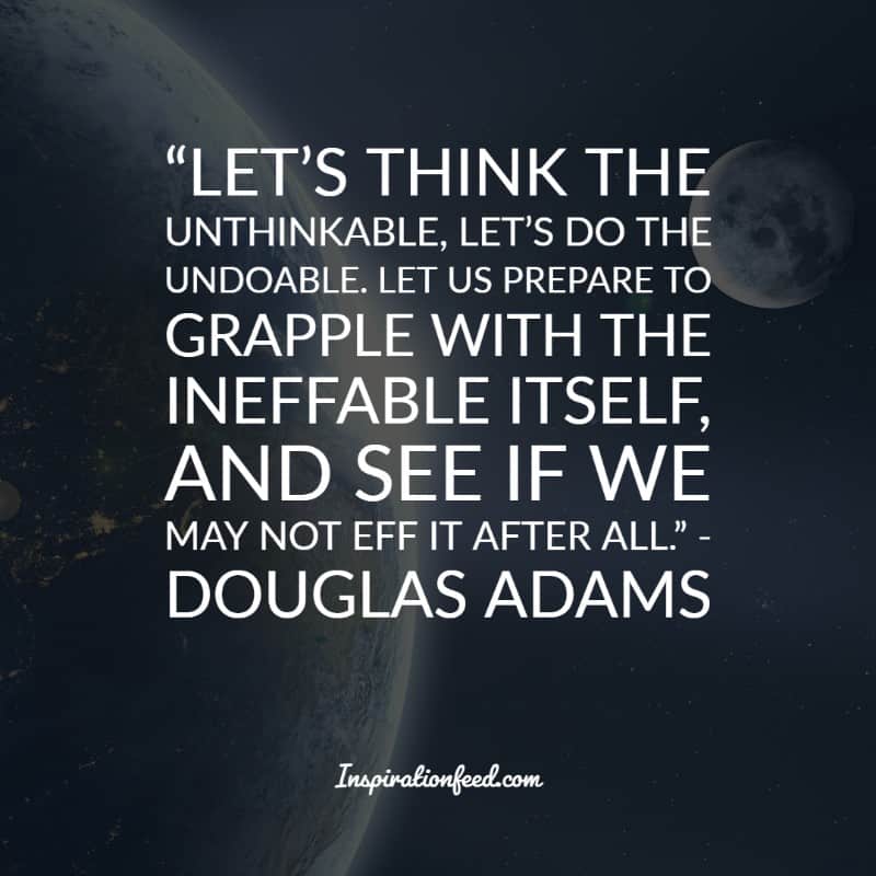 Douglas Adams Quotes