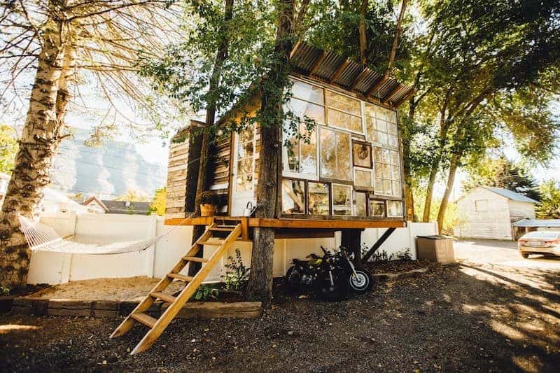 Tiny Home With Glass Windows