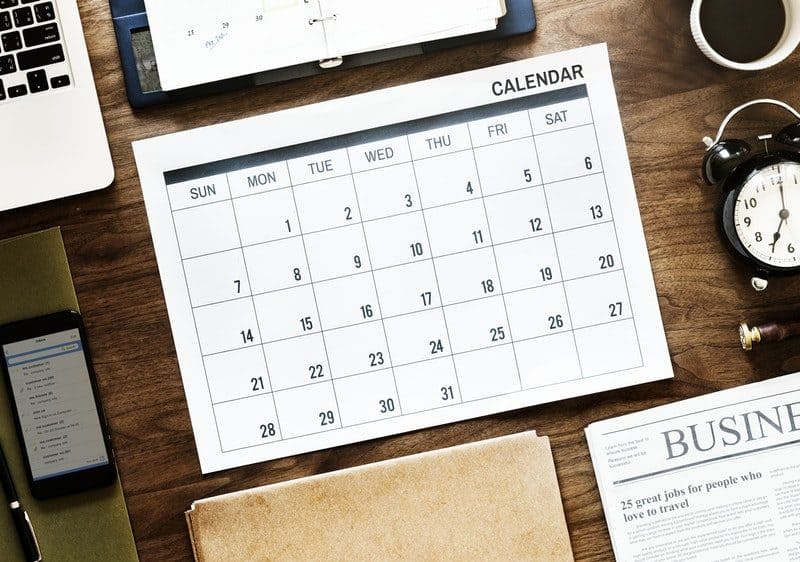 business calendar