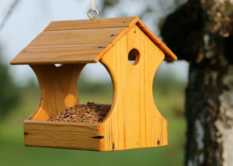 Brown Wooden Birdhouse