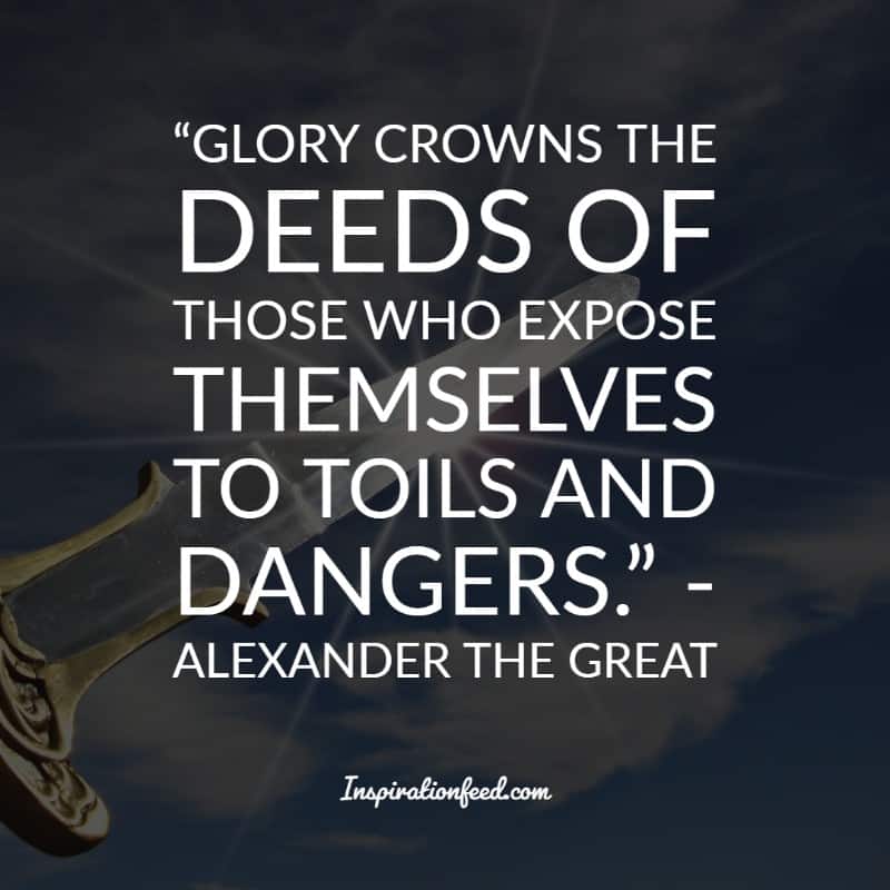 Alexander the Great Quotes