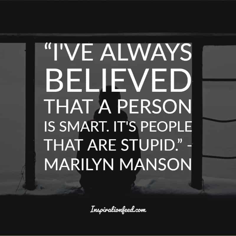 Marilyn Manson Quotes