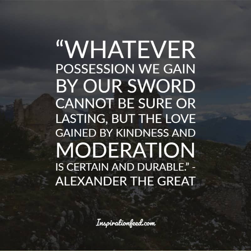 Alexander the Great Quotes