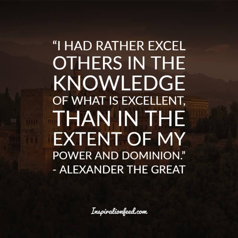 Alexander the Great Quotes