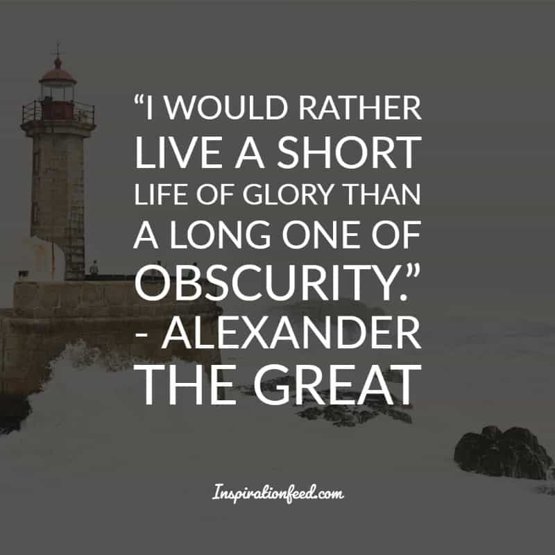 Alexander the Great Quotes