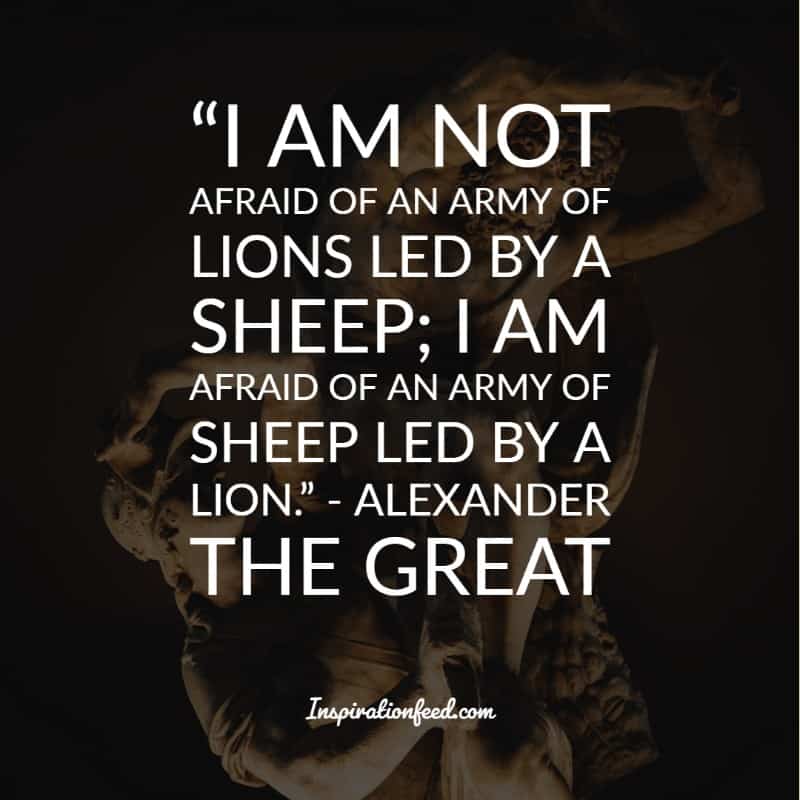 Alexander the Great Quotes