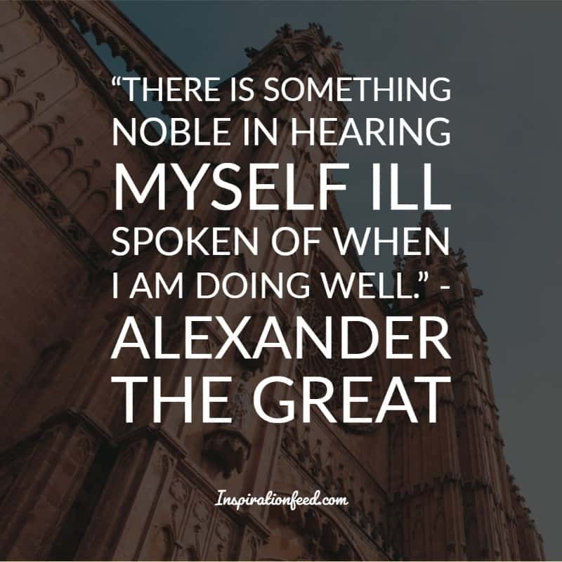 Alexander the Great Quotes