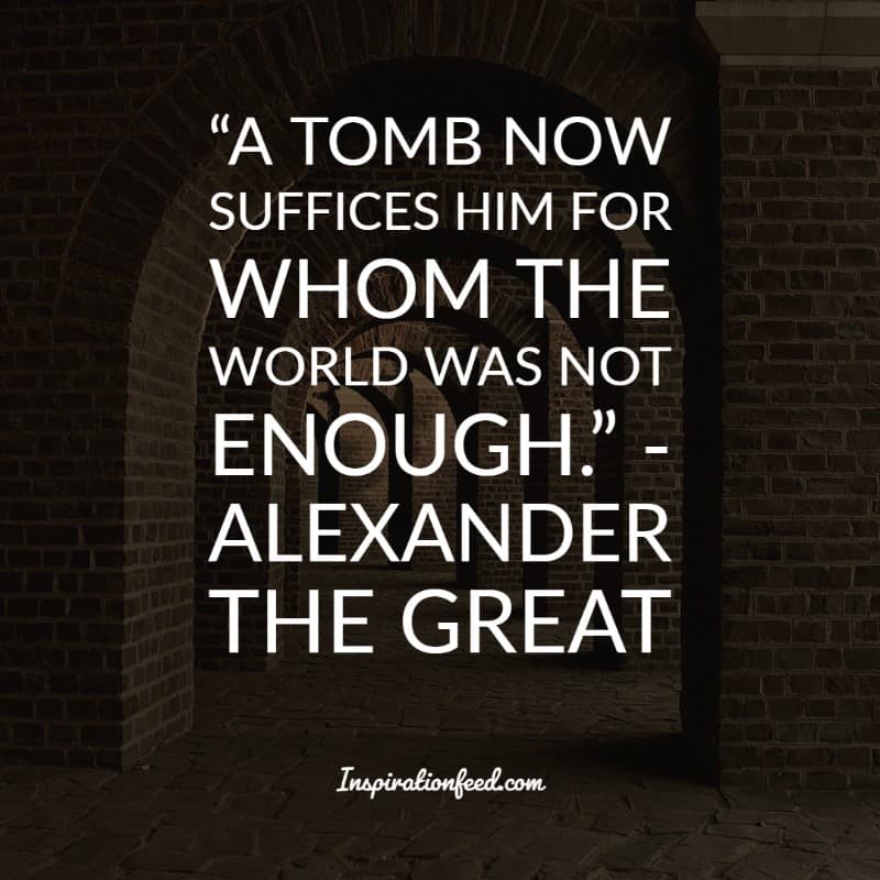 Alexander the Great Quotes