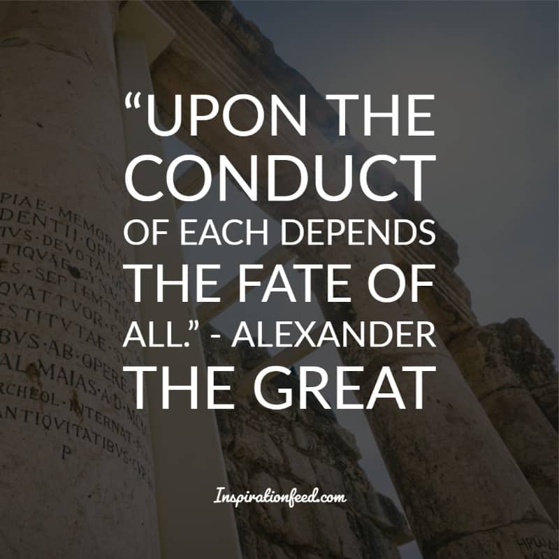 Alexander the Great Quotes