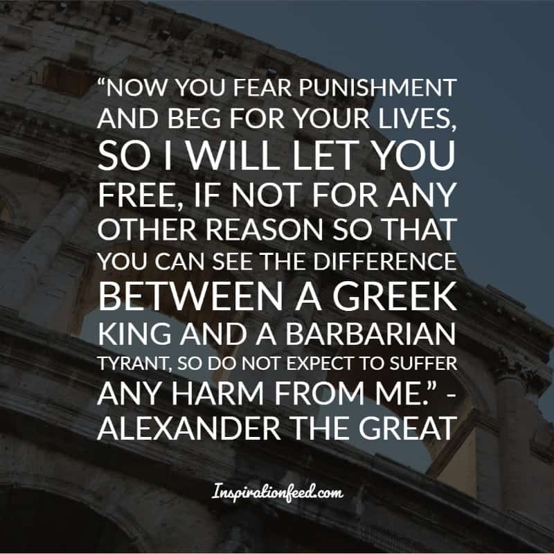 Alexander the Great Quotes