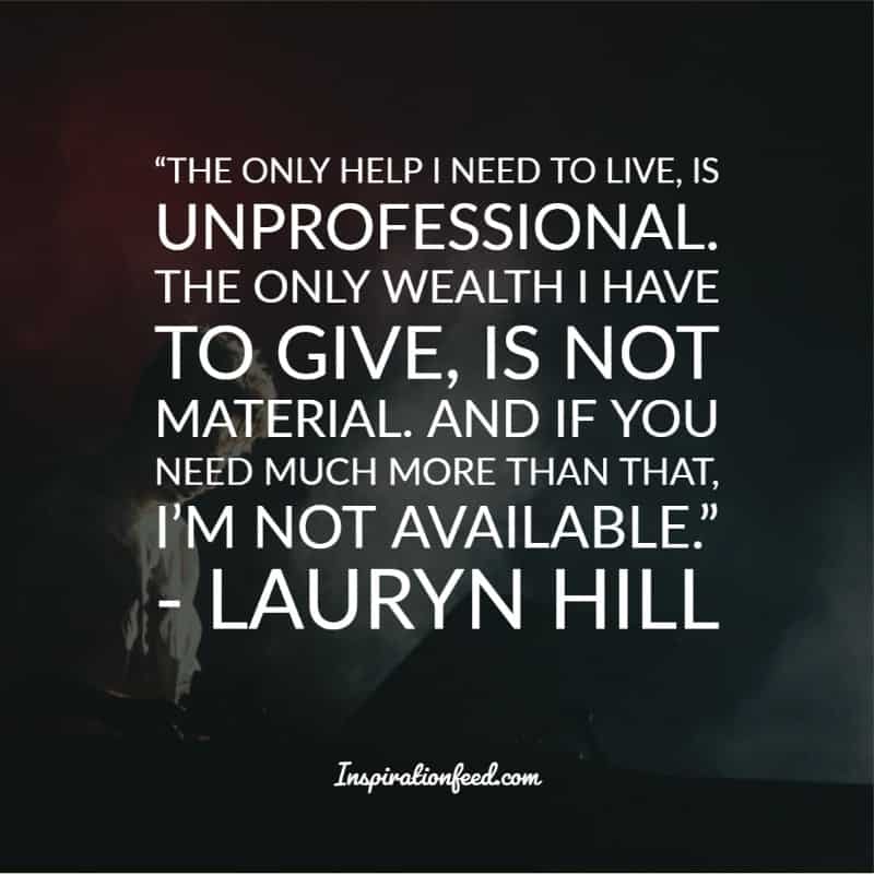 Lauryn Hill Quotes