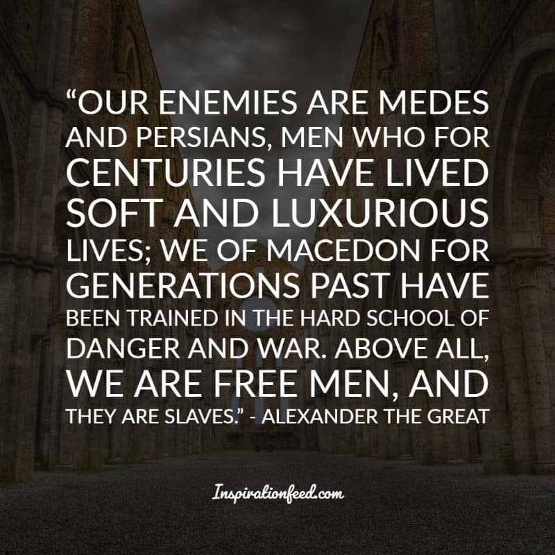 Alexander the Great Quotes