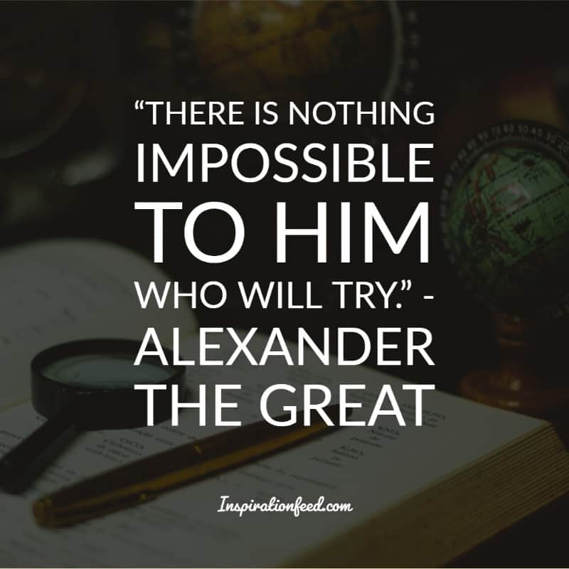 Alexander the Great Quotes