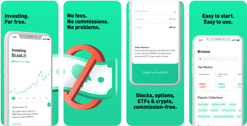 Robinhood Invest Buy Trade