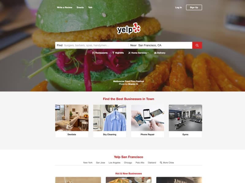 User Reviews and Recommendations of Best Restaurants, Shopping, Nightlife, Food, Entertainment, Things to Do, Services and More at Yelp