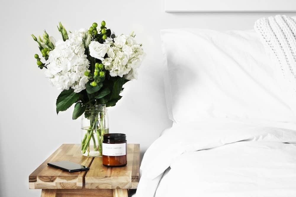 White Bedroom Interior