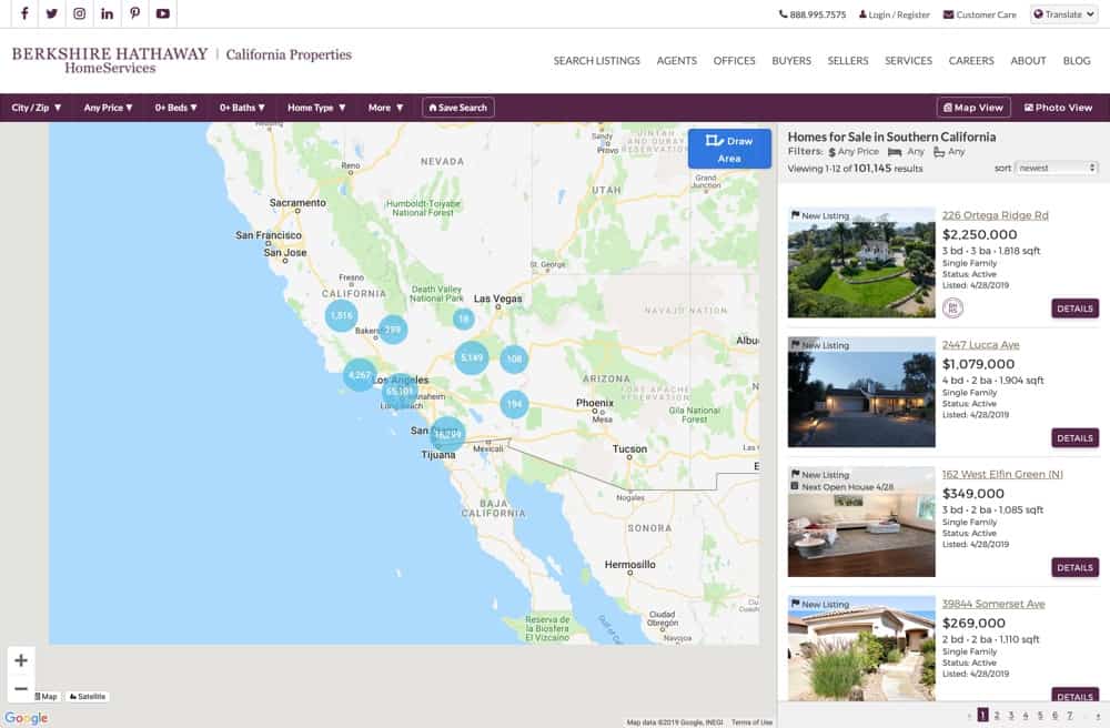 Houses for Sale in California | Berkshire Hathaway HomeServices CA