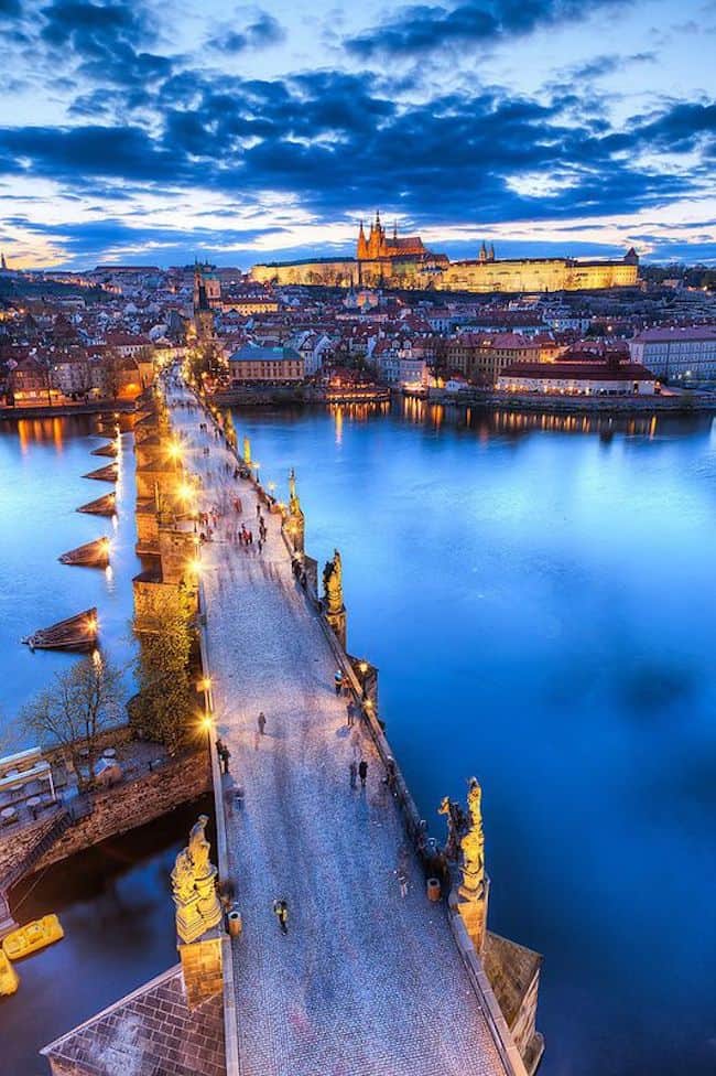 Prague the city of bridges