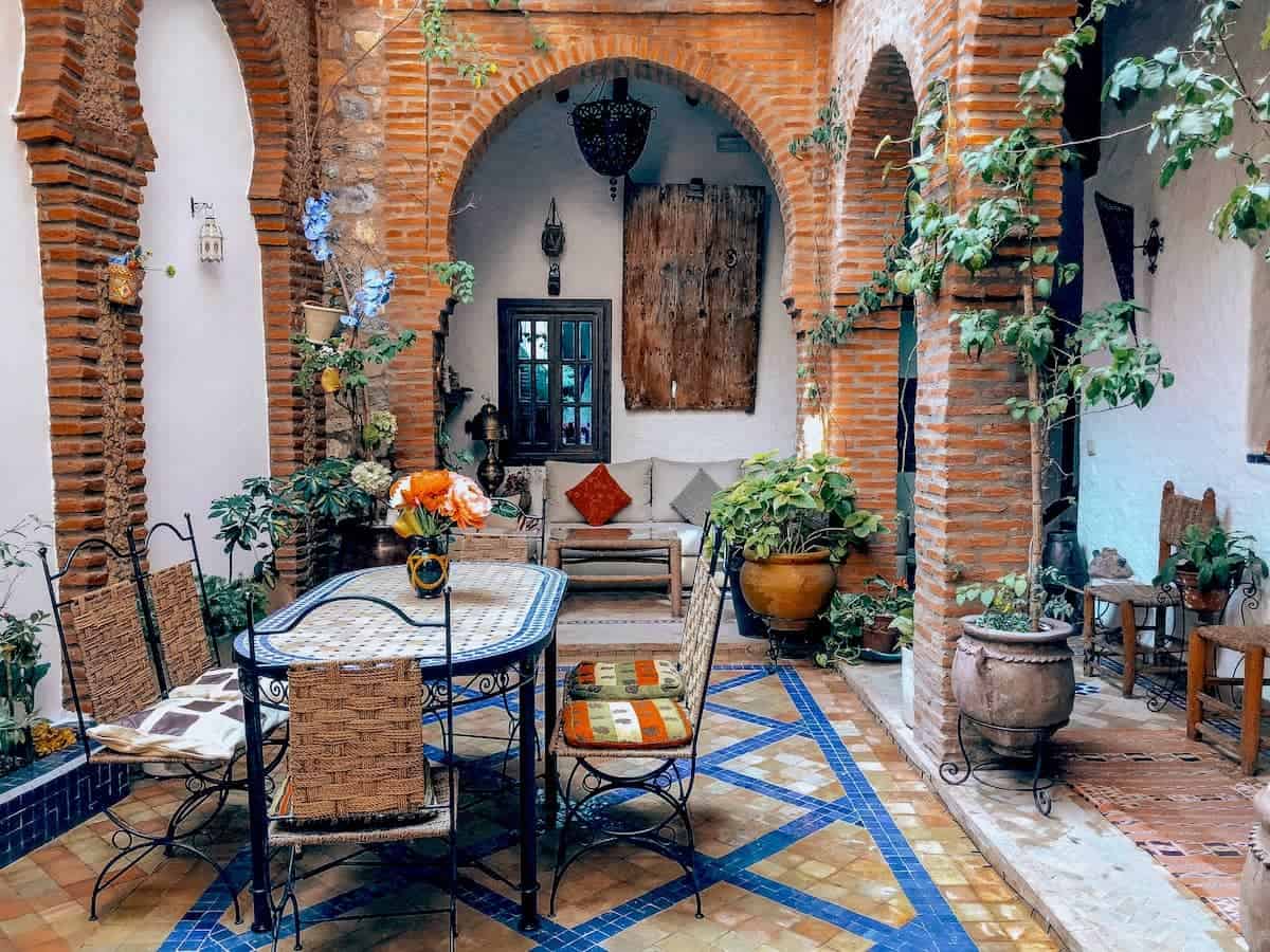 Spanish Styled patio