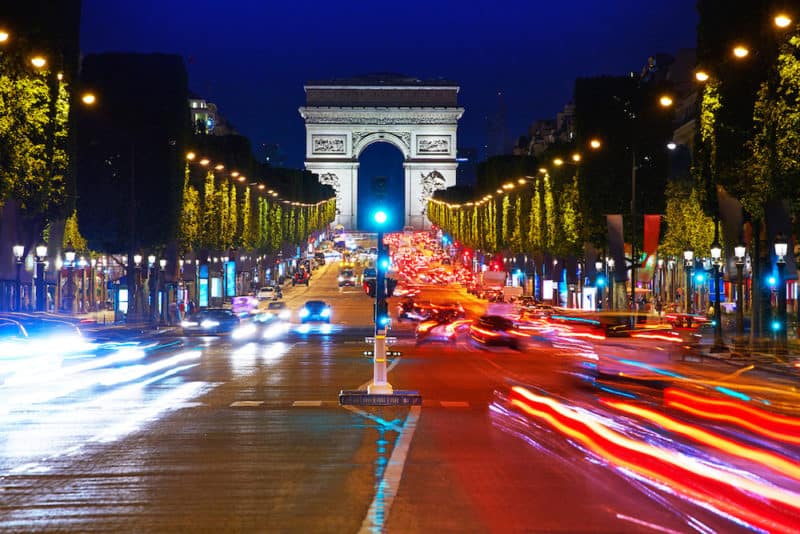 Arc de Triomphe in Paris Arch of Triumph