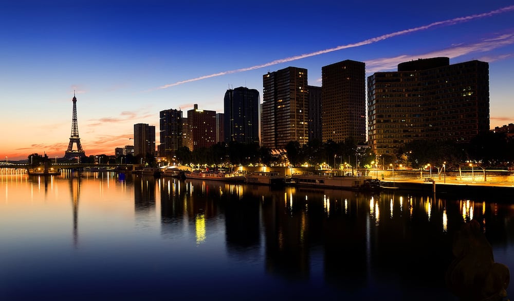 Paris at night