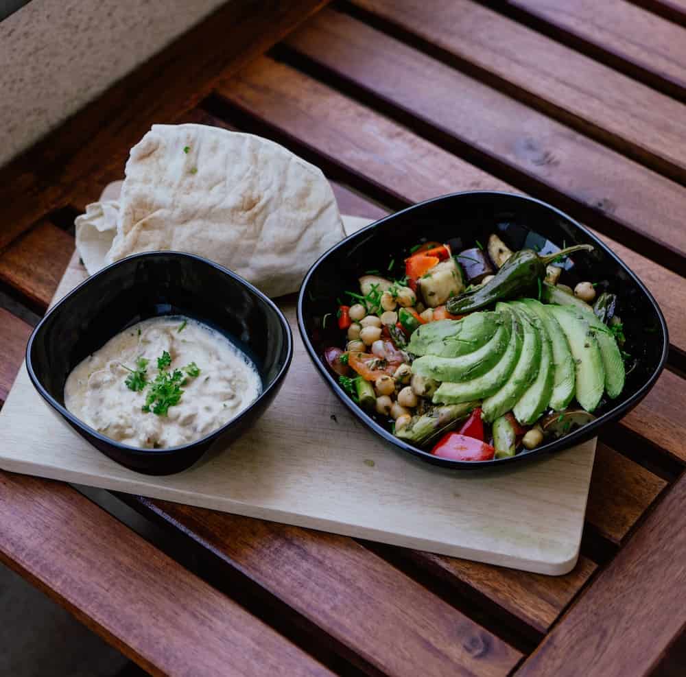 bowl of cooked food