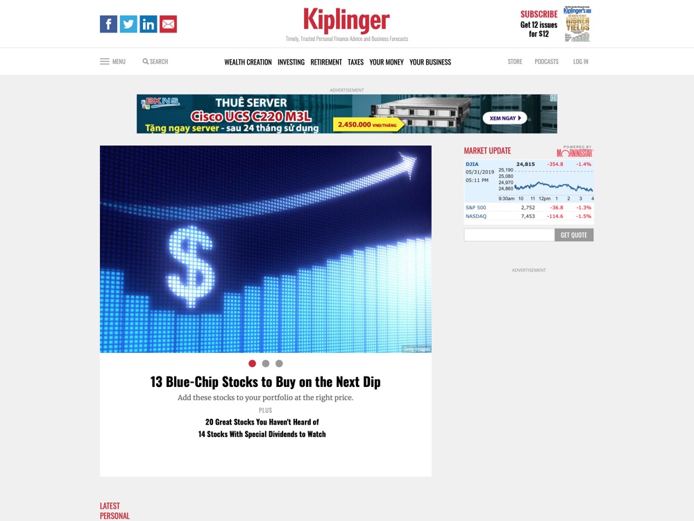 Personal Finance News, Investing Advice, Business Forecasts
