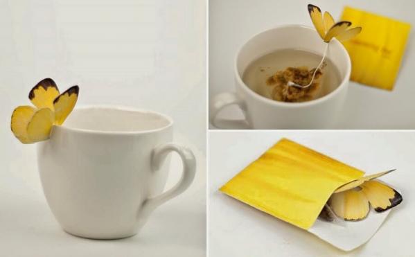 15. butterfly tea bags