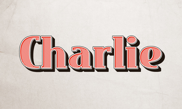 charlie-text-effect