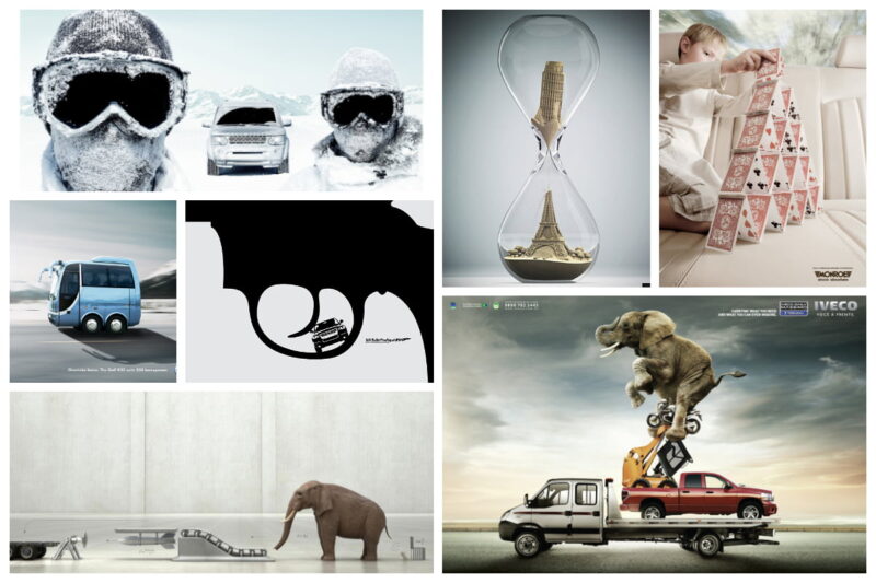 40 Amazing Examples of Creative Automotive Advertisements | Inspirationfeed