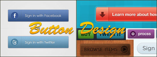 50 Examples of Pixel Perfect Button Design | Inspirationfeed