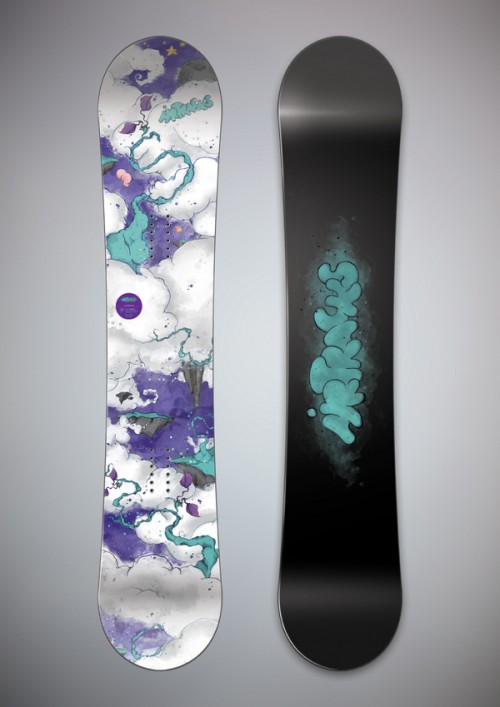 Snowboard Design by Petya Savova