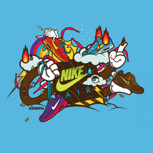 40 Spectacular Examples of Nike Artworks | Inspirationfeed