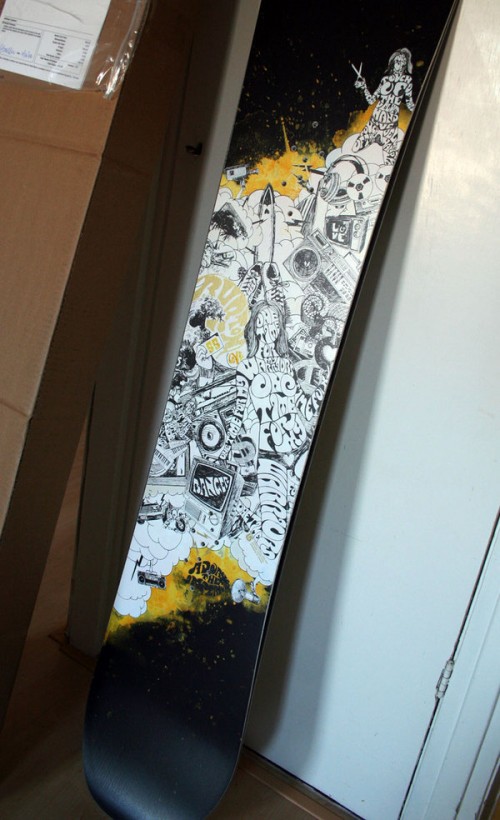 Snowboard Design by Fidor Sumkin