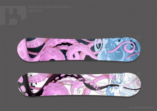 Snowboard Design by Konrad Kirpluk