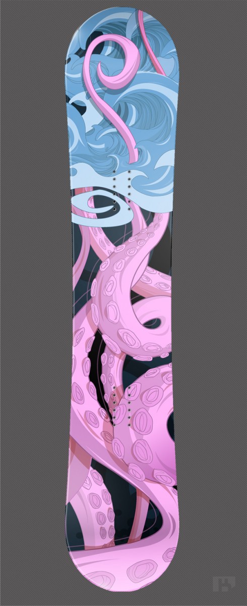 Snowboard Design by Konrad Kirpluk