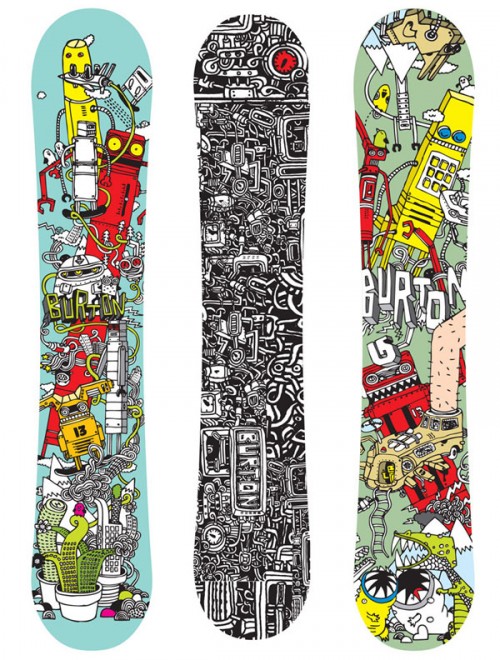 Snowboardesign by Ghica Popa