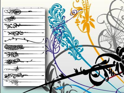 swirls brushes illustrator free download