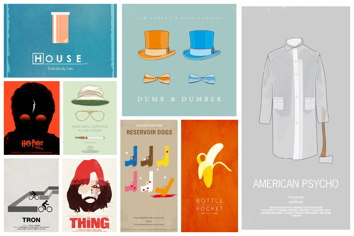 70 Powerful Examples of Minimal Movie Poster Designs | Inspirationfeed
