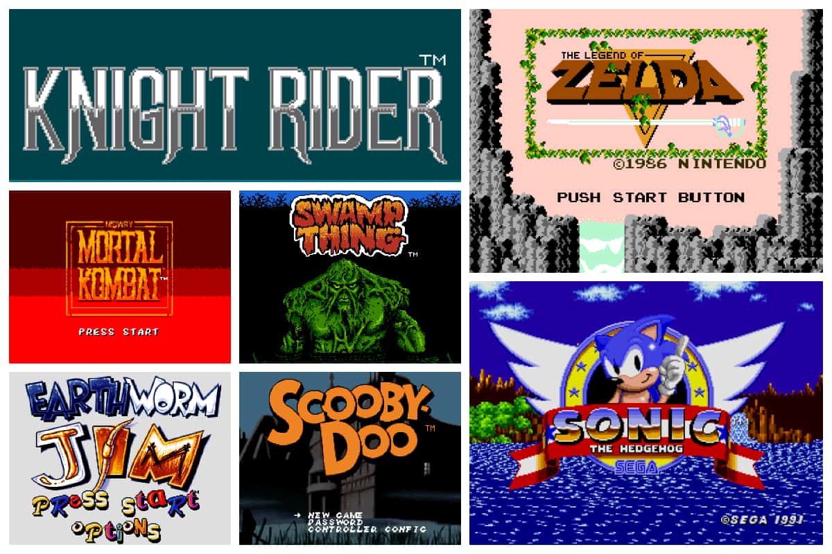 60 Inspirational Title Graphics of 16/8 bit Games | Inspirationfeed