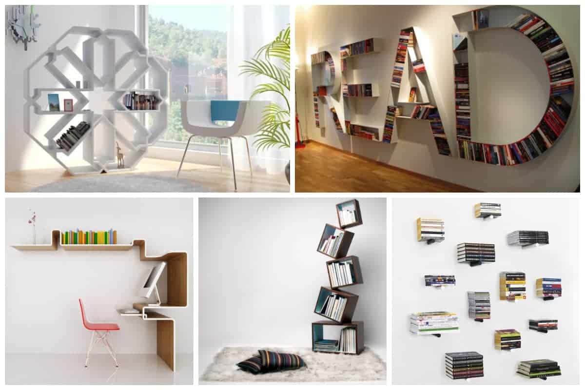 Creative Bookshelf Designs
