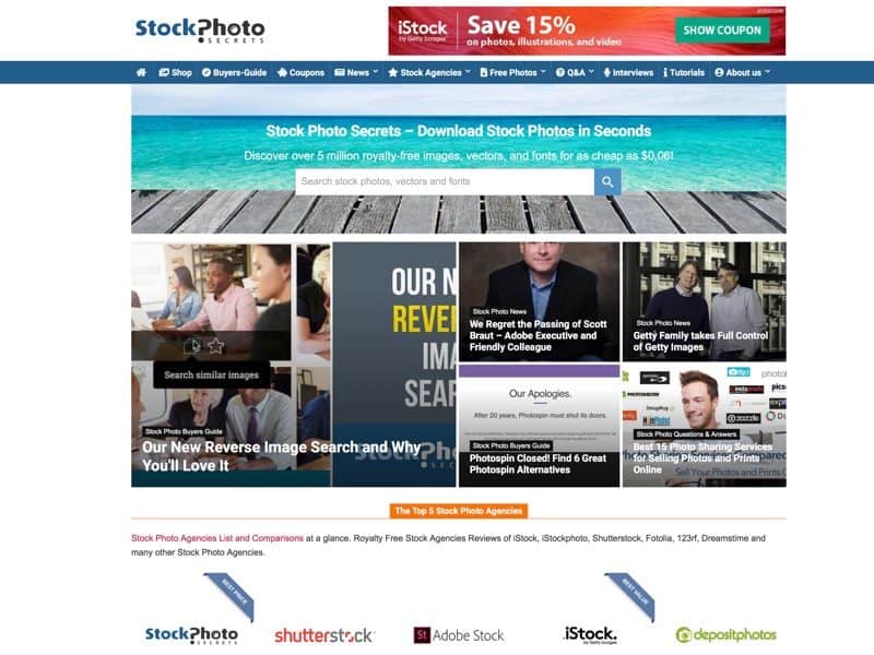 Discover where to buy Stock Photos and what are the Best Stock Photo Agencies and save money with our Stock Images Offers.