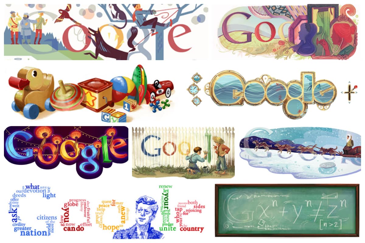 Inspiring Google Doodles