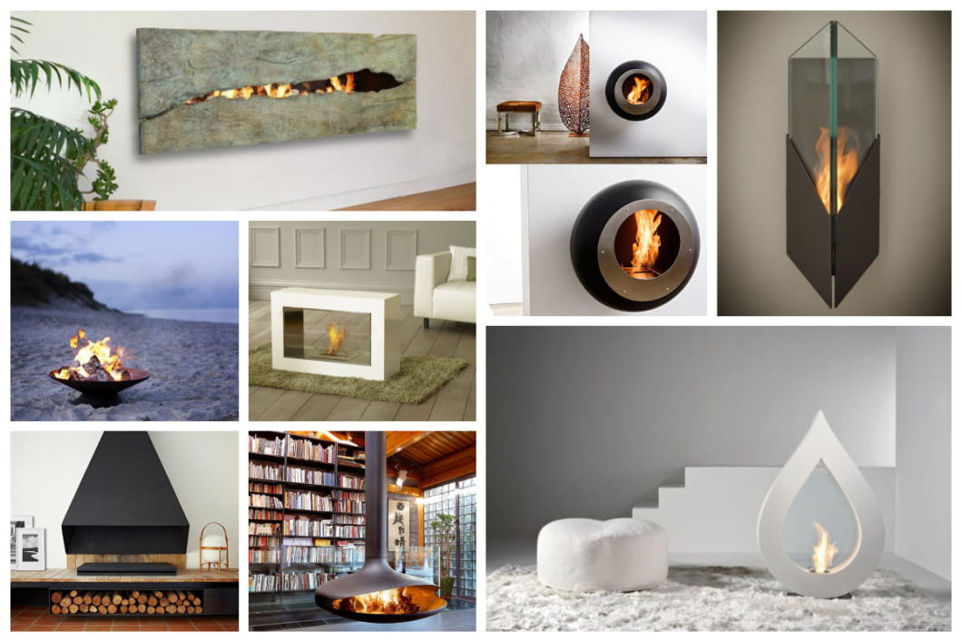 30 Awesome Fireplace & Fire Pit Designs | Inspirationfeed