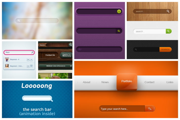 45 Beautiful & Functional Search Box Designs (Freebies Included ...