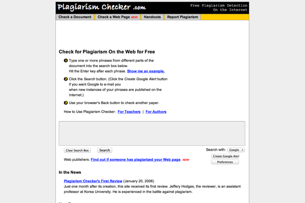 free plagiarism checker owl