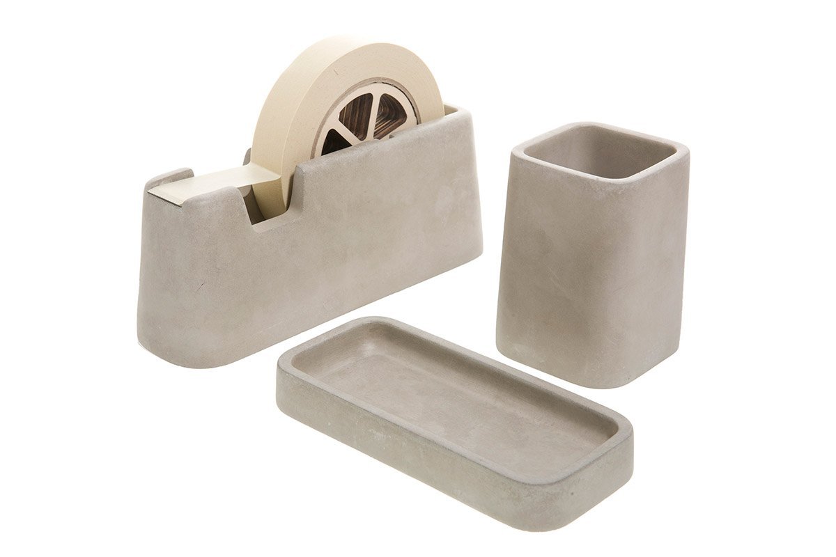 Concrete Desk Accessories