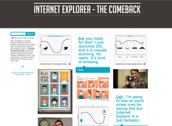 Internet Explorer - The Comeback