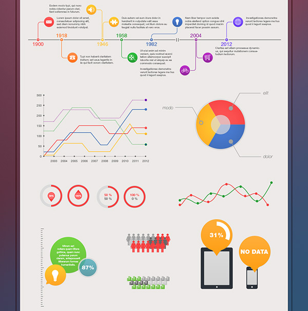 Magnolia Free Infographic Kit